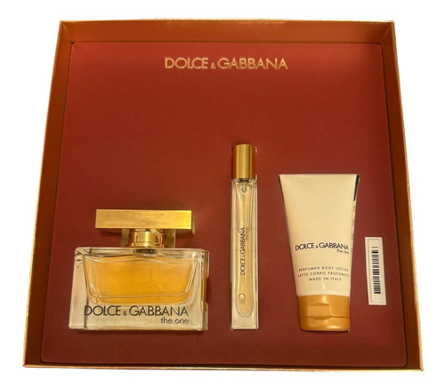 Dolce & Gabbana The One 75ml Edp Estuche Set Lujo Para Mujer