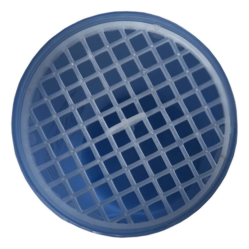 Coqueteleira Shaker 600ml Garrafa Com Rede De Proteção Cor Azul