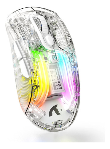  A.jazz X2wireless Gaming Mouse With Full Transparent Design