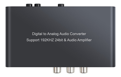 Convertidor De Audio Digital A Analógico Con Control Remoto
