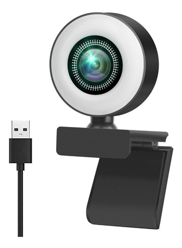Hd Webcam Micrófono De Escritorio Portátil Stream Soporte