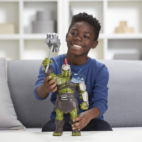 Hulk Interactivo Ragnarok Gladiador H=40cm Original Hasbro