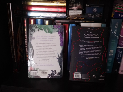 2 Libros Silence, Boulevard (edición Especial) Original Flor (Usado)