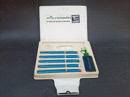 Mundo Vintage:  Estilografo Poligraph Combiscript Ectr5s