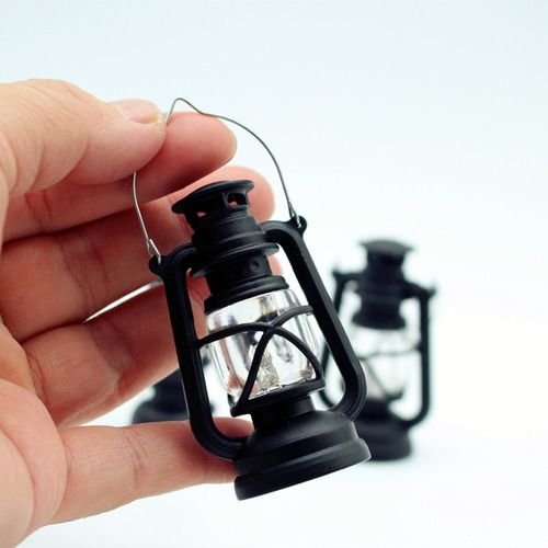 Muebles De Casa De Muñecas Accesorios De Linterna