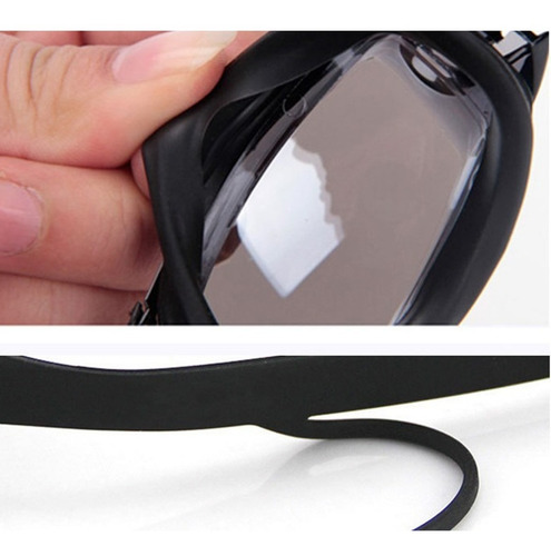 Gafas Natación Lujo Ajustable Adulto Para Piscina Tapa Oído