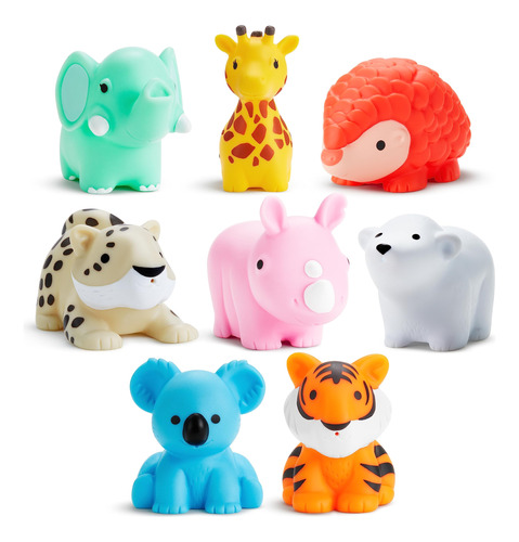 Munchkin Wild  Animal Baby Y Niños Pequeños Bath Toy Squir