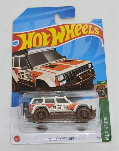 Jeep Cherokee '95 Hot Wheels Treasure Hunts Blanco