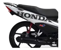 Comprar Calcos Negras Honda X2 Para Wave 110s Moto Blanca O Roja