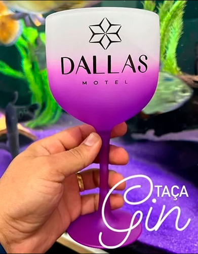 10 Taças De Gin Com Degradê Personalizadas
