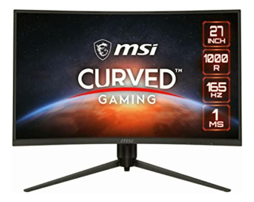 Msi Monitor Gamer Curvo De 27  Optix G271cqr Panel Va 2560 X