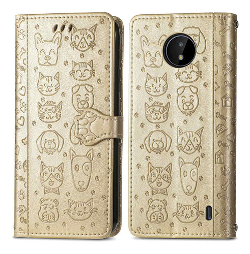 Funda Con Tapa Tipo Cartera Sd62 Para Nokia C10/c20