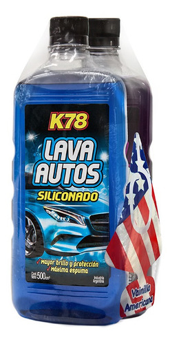 Kit Limpieza Lavauto + Revividor + Aromatizante K78