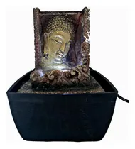 Comprar Fuente De Agua Chica Rostro Buda 19cm Cascada Pared Deco Zn