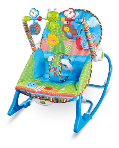 Silla Mecedora Vibradora Musical Antirreflujo Para Bebe