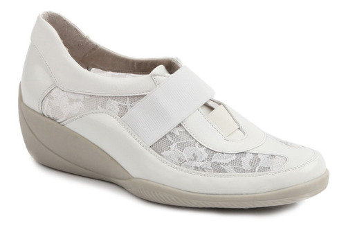 Imagen 2 de 2 de Zapatillas De Cuero De Mujer - Lucila - Ferraro