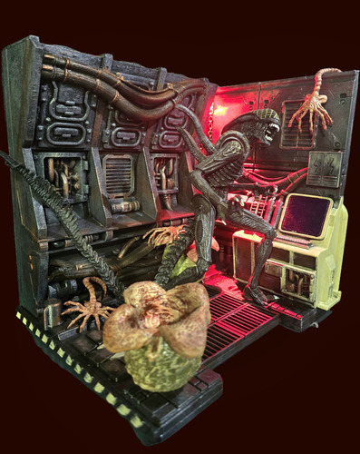 Maqueta Alien Para Neca O Figuras Similares. Escala 1/10