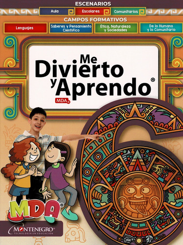 Me Divierto Y Aprendo 6° Mda Primaria N E M 2024-25