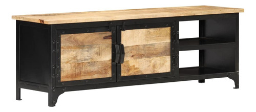 Mueble De Tv Mesa De Tv Soporte Rústico Para Tv Mueble
