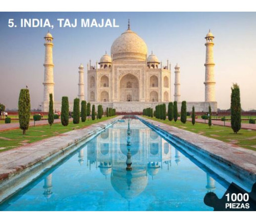Rompecabezas 1000 Piezas Puzzle Taj Majal India Envio Hoy