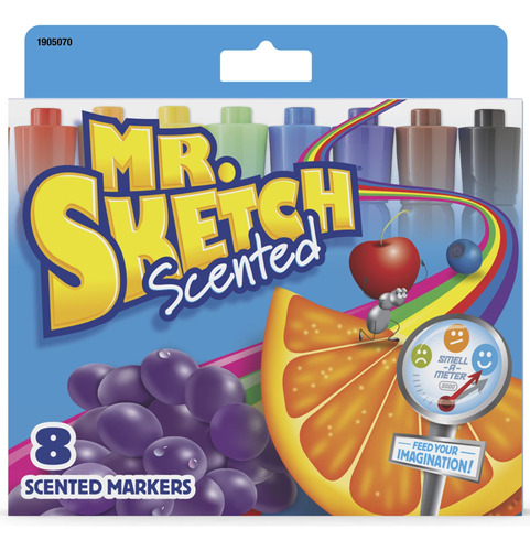 Mr. Sketch® Marcadores Perfumados, Colores Surtidos, Juego D