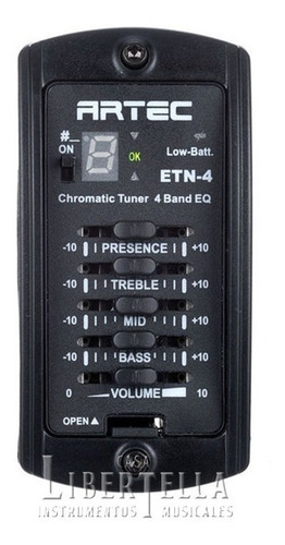 Preamplificador Y Micrófono Artec Etn-4 Etn4 Nuevo Garantia