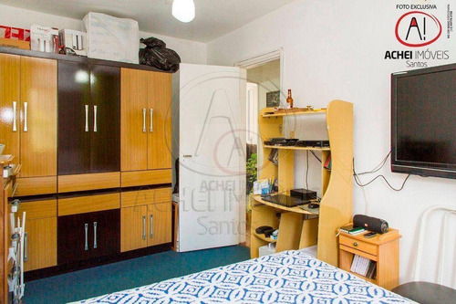 Imagem 11 de 27 de Apartamento Com 2 Dormitórios, 2 Banheiros, 1 Garagem Fechada E Elevador, À Venda, 75 M², Por R$ 395.000,00 - Aparecida - Santos/sp - Ap10600