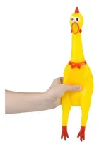 Comprar Pollo Chillón 38 Cm Hule Juguete Mascota Bromas 