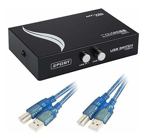 Eeekit Paquete Para El Interruptor Manual 2 Puertos Usb 20 I