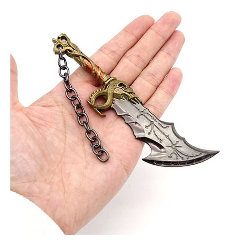 Pacote Com 5 Chaveiros Inspirados Em Blades Of Chaos Sword