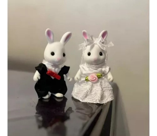 For Ternurines Novios Conejos De Boda / Familia Del Bosque