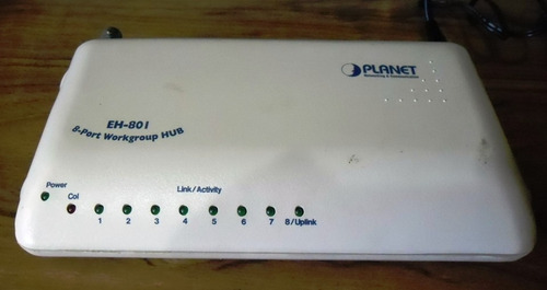 Imagen 1 de 6 de Workgroup Hub De 8 Puertos Planet Mod. Eh-801