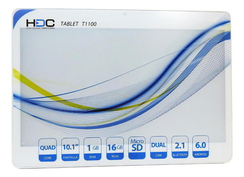 Hdc Tablet T1100 10.1 Intel Quadcore 16gb Bt Ips Cam 