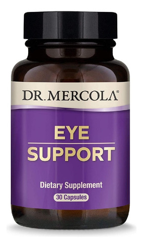 Suplemento De Soporte De Ojos Dr. Mercola 30 Capsulas Sabor Neutro