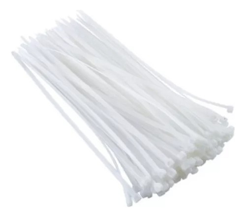 Tirrap 8 X 4,6 Mm (20cm) Blanco