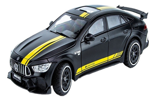 Benz Amg Gt63 Miniatura Metal Coche Con Luces Y Sonido 1/24