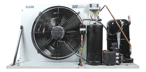 Condensadora Frigorífica 5 Hp Slm2500 Elgin 380v R22 Trif