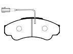 Pastillas De Freno Delanteras Peugeot Boxer 2.0 2000-2007