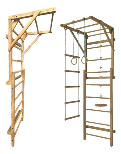 Juego De Barras De Escalera De Pared Sueca Para Niños