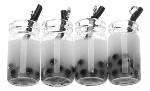 Botella De Bebidas De Simulación, Mini Resina, Leche, Comida