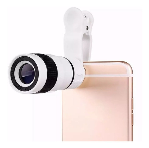 Lente Zoom 10x Luneta Para Smartphone Clip Universal