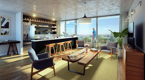 Apartamento 2 Dormitorios, Edificio Con Beneficios Impositivos, Amenities