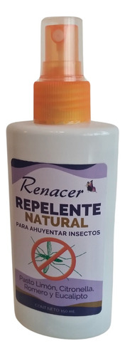 Repelente Renacer 100% Natural Para Mosquitos, No Tóxico