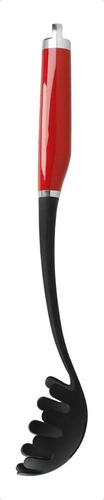 Concha Para Macarrão Com Alça 35cm Nylon Vermelho Kitchenaid