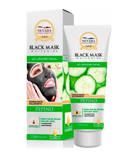 Mascarilla Facial Hidroplástica Natural Products Black Mask