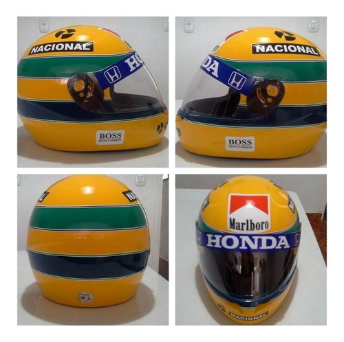 Capacete Ayrton Senna Todas As Temporadas