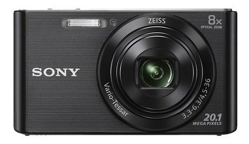 Câmera Sony Cyber-shot Dsc W830 Zoom 8x 20.1mp Preta+ Cartão
