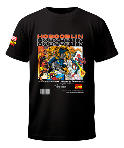 Playera Super Herue Araña Hobgogliin Spiiderman