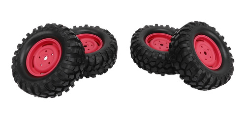 Llantas Rc Car Tires De Repuesto Para Escalada, 4 Unidades
