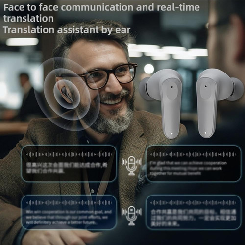 Auriculares Bluetooth Ai De Traducción Sincrónica Shinyruo A
